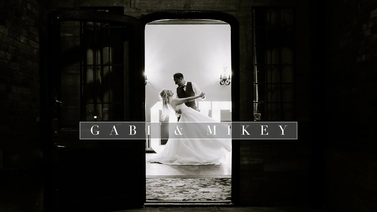 Still from Gabi & Mikey’s wedding highlight at Inglewood Manor