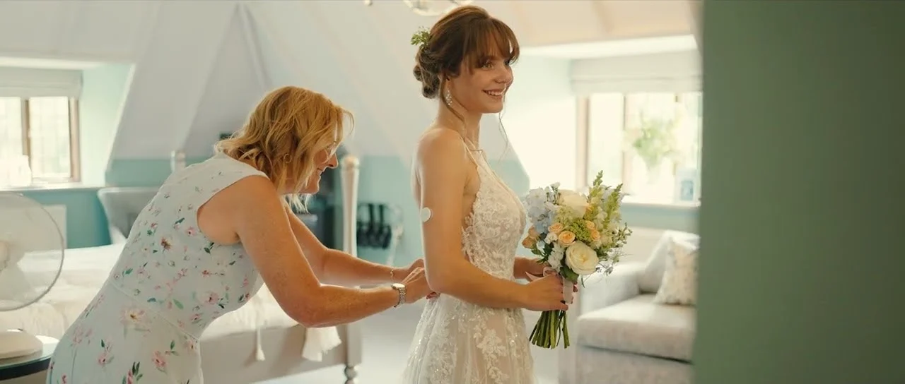 Still from Liz & Jack’s wedding highlight at Hogarths Stone Manor