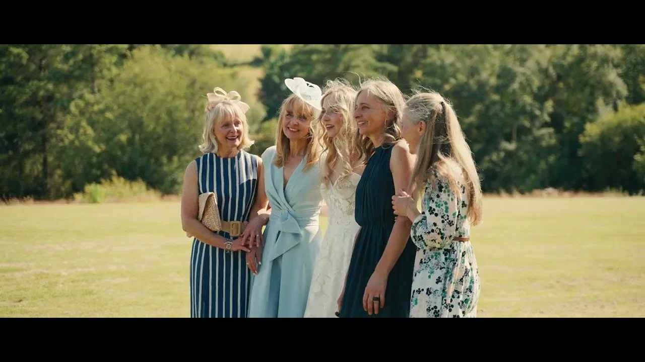 Still from Ella & Josh’s wedding highlight at Tynrhyd Retreat
