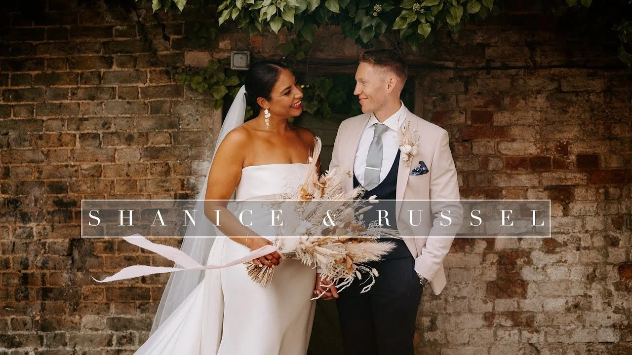 Still from Shanice & Russel’s wedding highlight at That Amazing Place