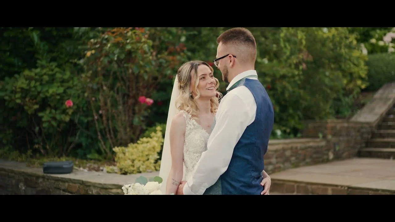 Still from Beccy & Matthew’s wedding highlight at The Old House 1147