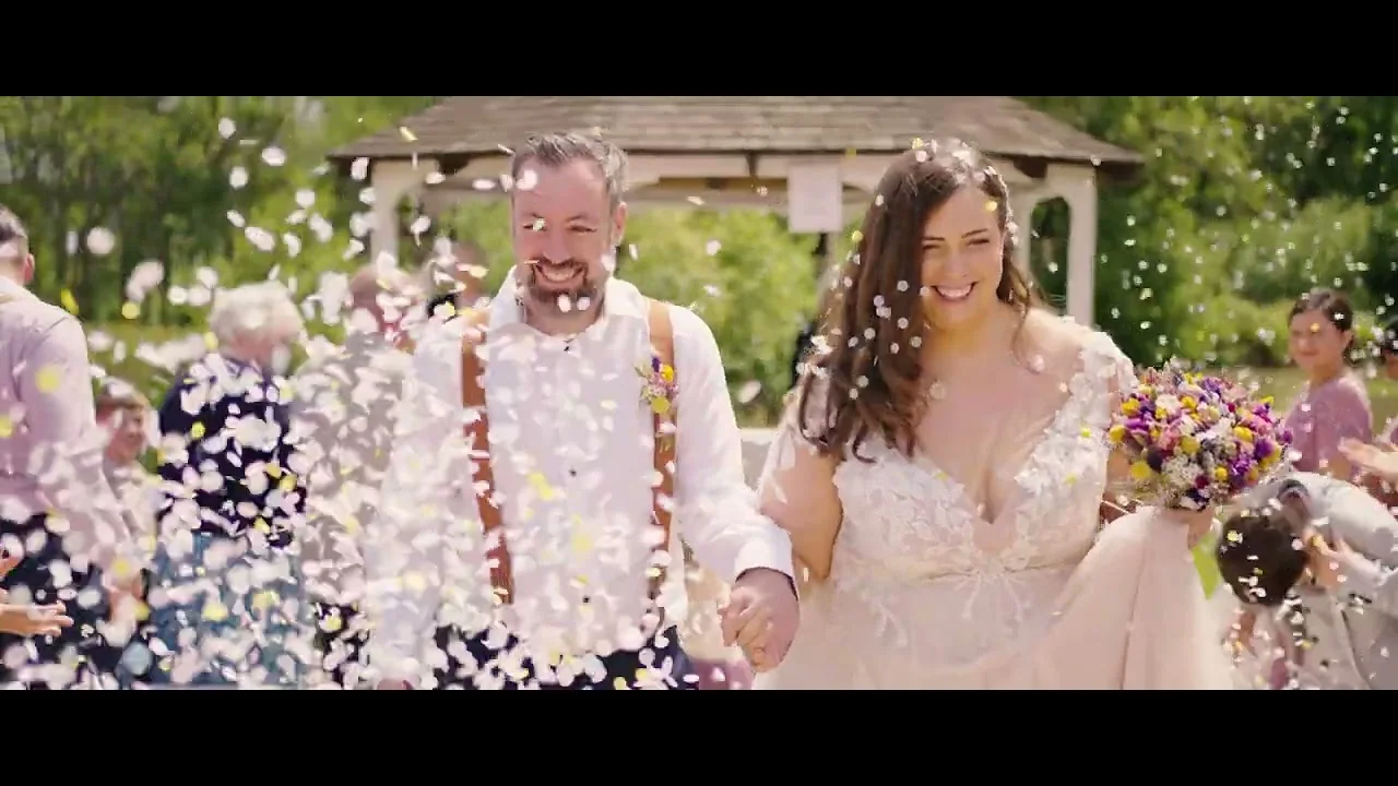Still from Nadja & Will’s wedding highlight at Lythe Hill