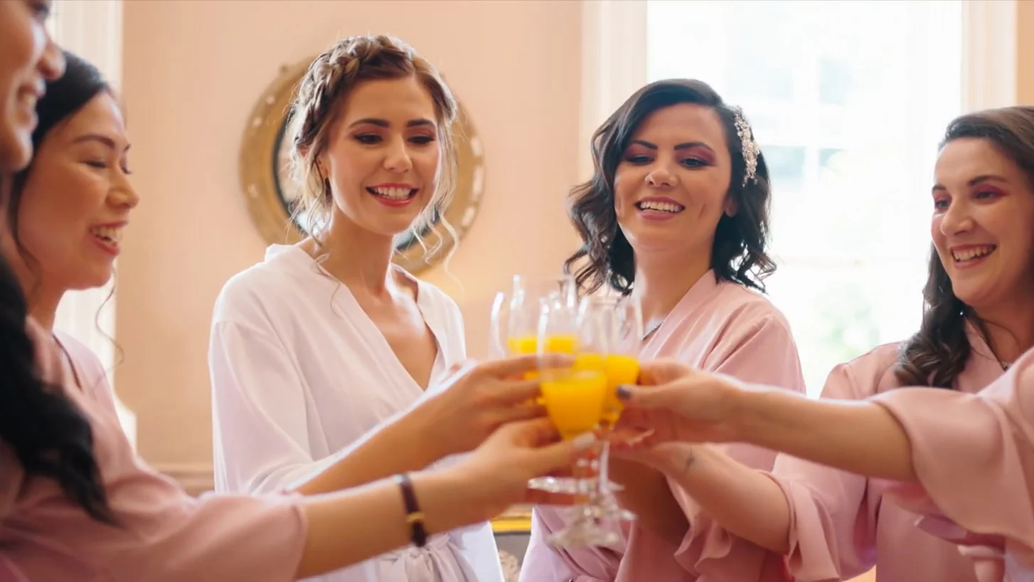 Still from Kevin & Diana’s wedding highlight at The Orangery