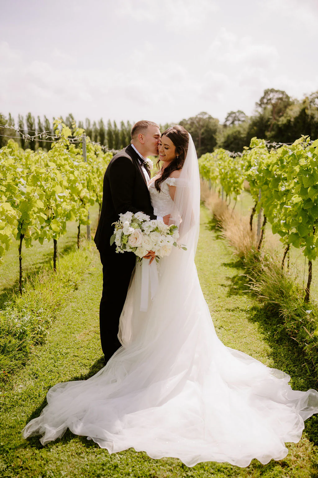 Llanerch Vineyard evening reception party celebrations