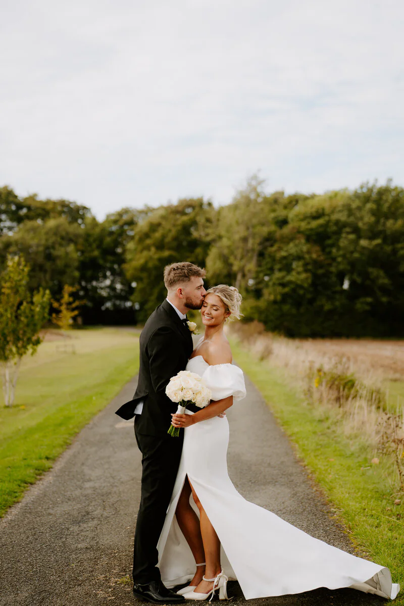 Newlyweds celebrating together