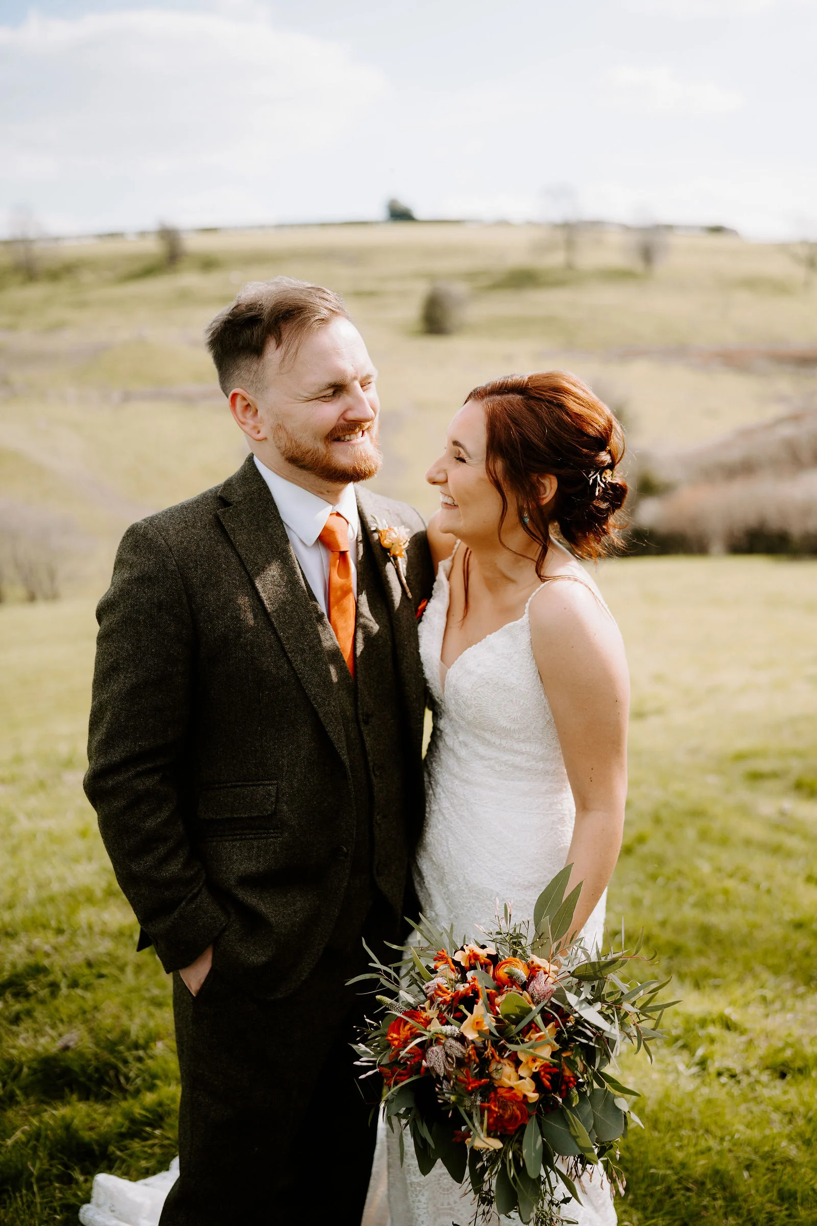 Dancefloor celebrations and energy under the fairy lights at Kingscote Barn
