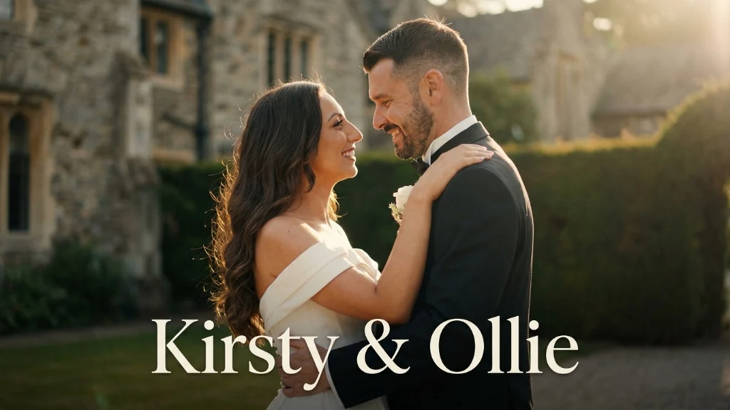 Kirsty & Ollie wedding highlight film at De Vere Tortworth Court, Wotton-under-Edge, South Gloucestershire
