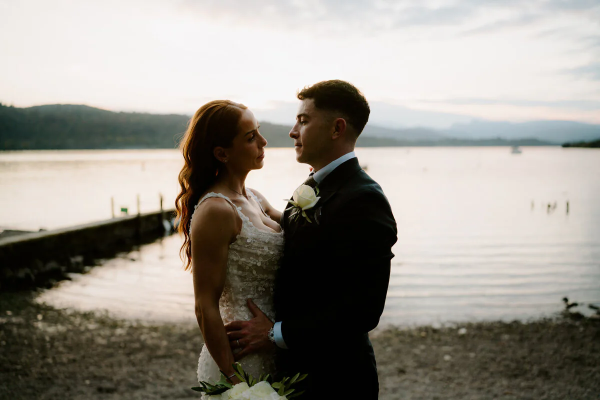 Wedding photograph captured at Rosedew Farm by a professional wedding photographer.