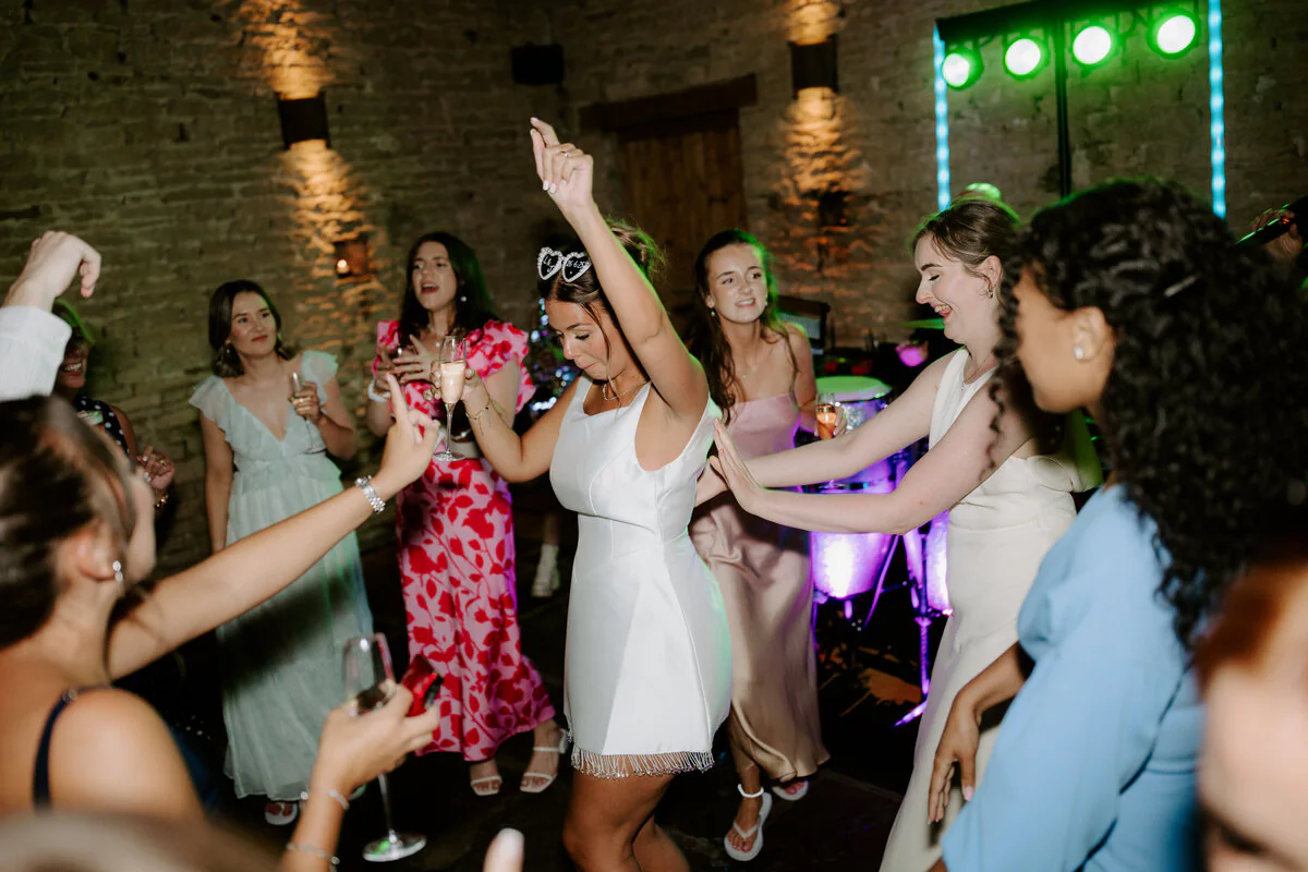 Wedding photograph captured at Hyde House by a professional wedding photographer.