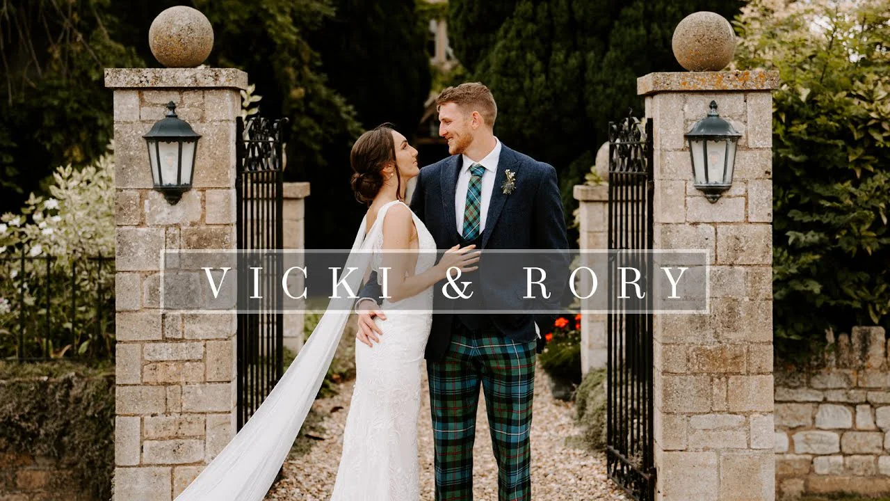 Vicki & Ruaridh wedding highlight film at Norton Grounds, Chipping Campden, The Cotswolds