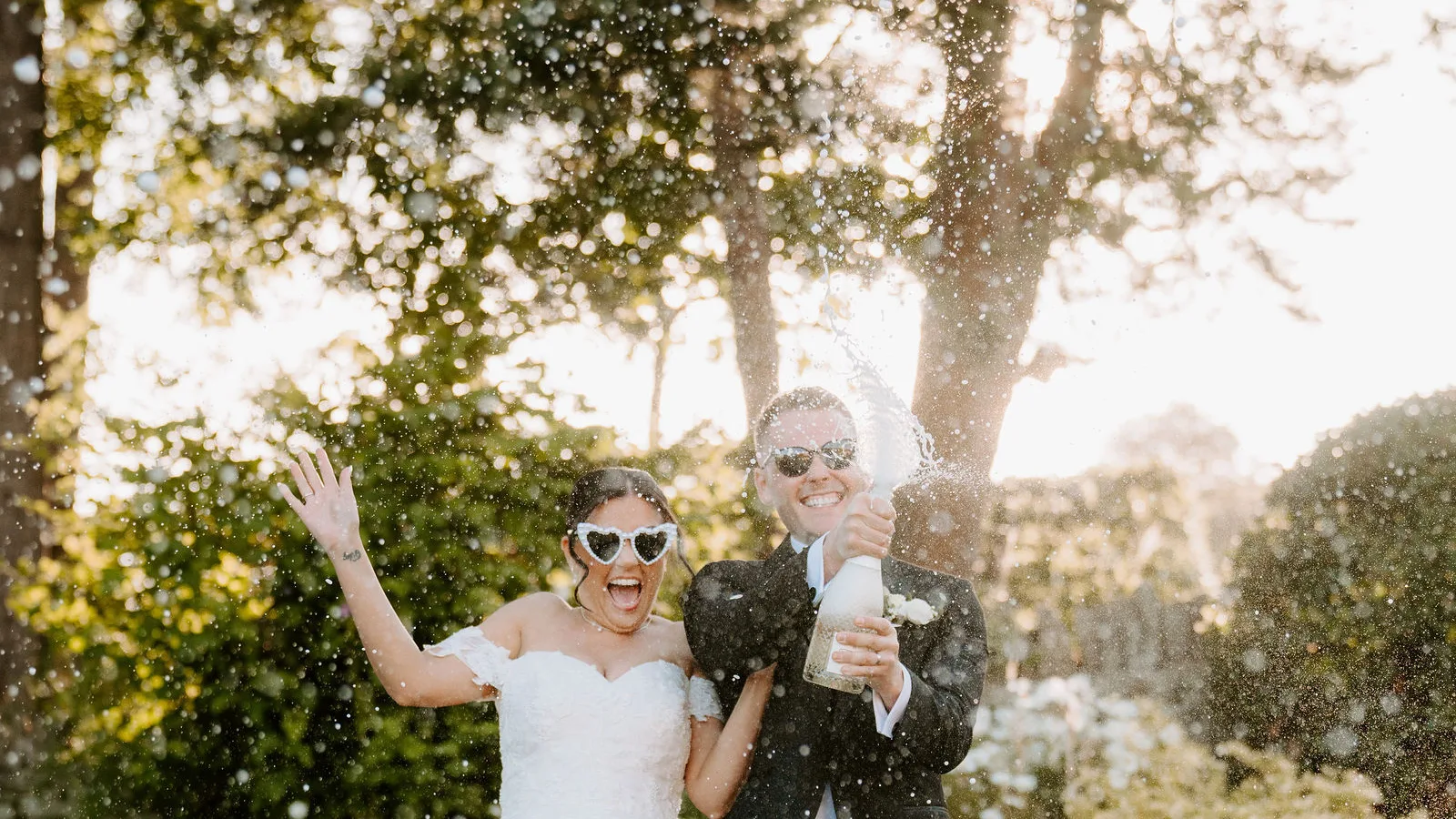 Louise & Ryan wedding highlight film at The Kingscote Barn, Tetbury, Gloucestershire