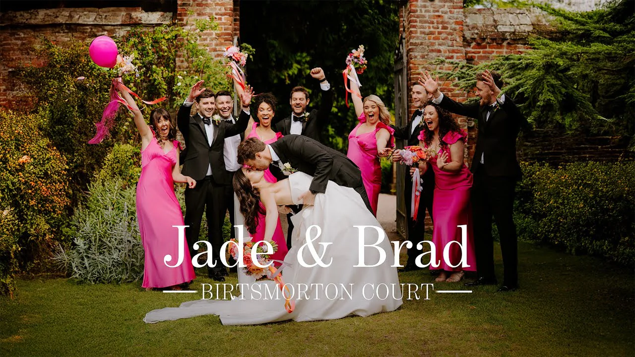 Jade & Brad wedding highlight film at Birtsmorton Court, Malvern, Worcestershire